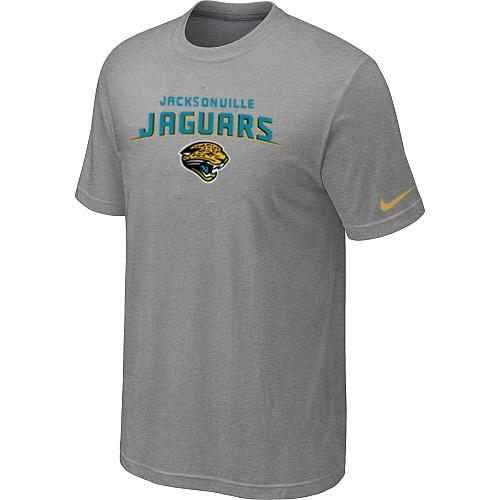 Jacksonville Jaguars Heart & Soul Light grey T-Shirt Cheap