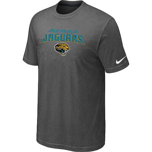 Jacksonville Jaguars Heart & Soul Dark grey T-Shirt Cheap
