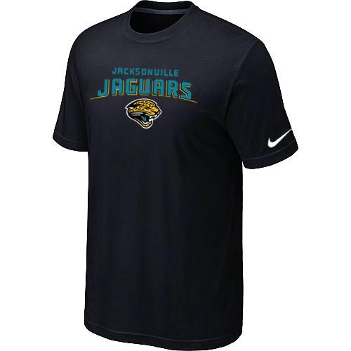Jacksonville Jaguars Heart & Soul Black T-Shirt Cheap