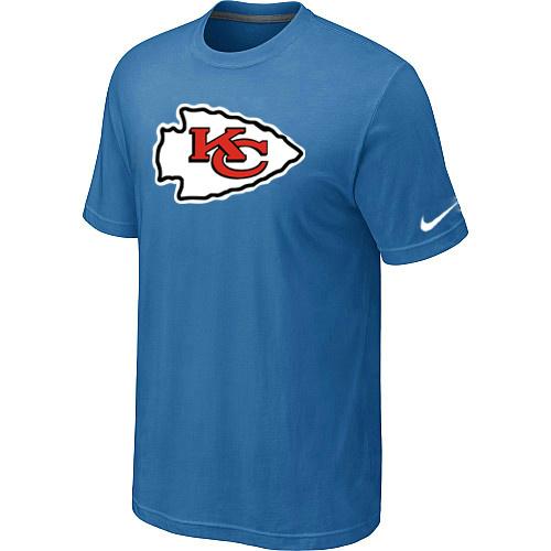 Kansas City Chiefs Sideline Legend Authentic Logo Dri-FIT T-Shirt light Blue Cheap