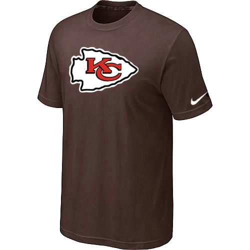 Kansas City Chiefs Sideline Legend Authentic Logo Dri-FIT T-Shirt Brown Cheap