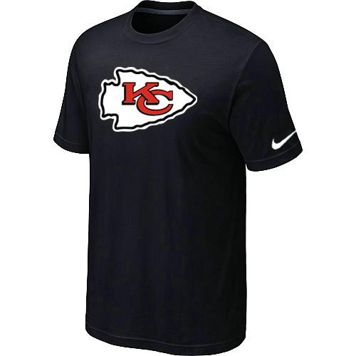 Kansas City Chiefs Sideline Legend Authentic Logo Dri-FIT T-Shirt Black Cheap