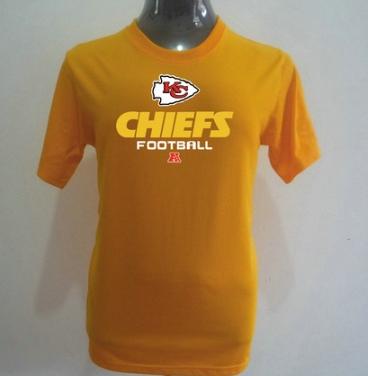Kansas City Chiefs Big & Tall Critical Victory T-Shirt Yellow Cheap