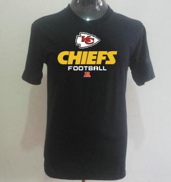 Kansas City Chiefs Big & Tall Critical Victory T-Shirt Black Cheap