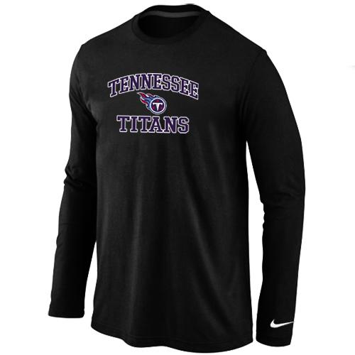 Nike Tennessee Titans Heart & Soul Long Sleeve T-Shirt Black Cheap
