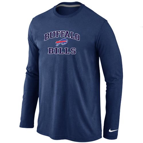 Nike Buffalo Bills Heart & Soul Long Sleeve T-Shirt D.Blue Cheap