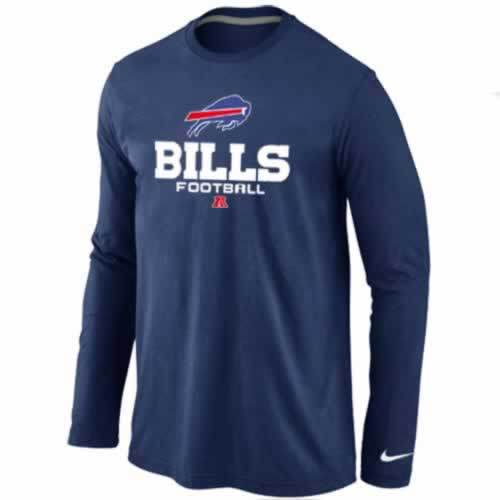 Nike Buffalo Bills dark blue Critical Victory Long Sleeve NFL T-Shirt Cheap