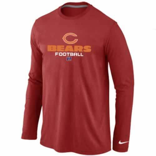 Nike Atlanta Falcons red Critical Victory Long Sleeve NFL T-Shirt Cheap