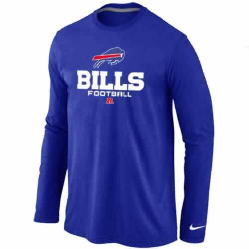 Nike Buffalo Bills blue Critical Victory Long Sleeve NFL T-Shirt Cheap