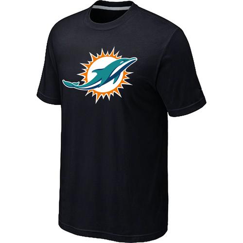 Miami Dolphins Sideline Legend logo T-Shirt Black Cheap