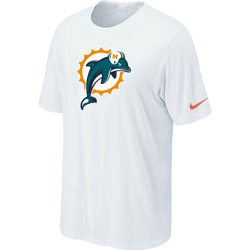 Miami Dolphins Sideline Legend Authentic Logo Dri-FIT T-Shirt White Cheap