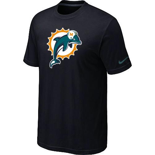 Miami Dolphins Sideline Legend Authentic Logo Dri-FIT T-Shirt Black Cheap