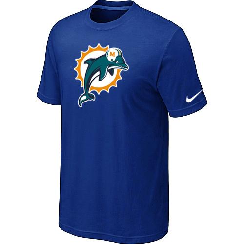 Miami Dolphins Sideline Legend Authentic Logo Dri-FIT T-Shirt Blue Cheap