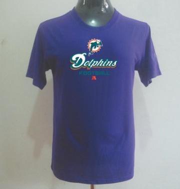 Miami Dolphins Big & Tall Critical Victory T-Shirt Purple Cheap