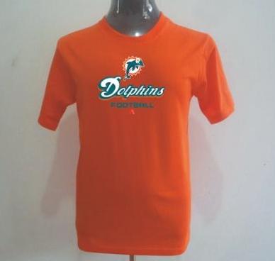 Miami Dolphins Big & Tall Critical Victory T-Shirt Orange Cheap