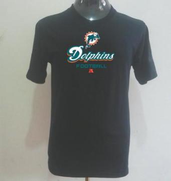 Miami Dolphins Big & Tall Critical Victory T-Shirt Black Cheap
