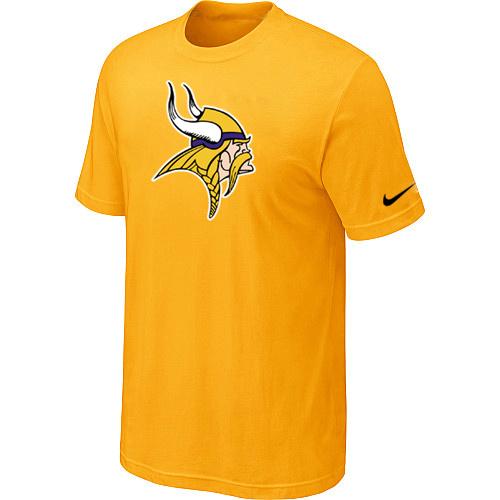 Minnesota Vikings Sideline Legend Authentic Logo Dri-FIT T-Shirt Yellow Cheap