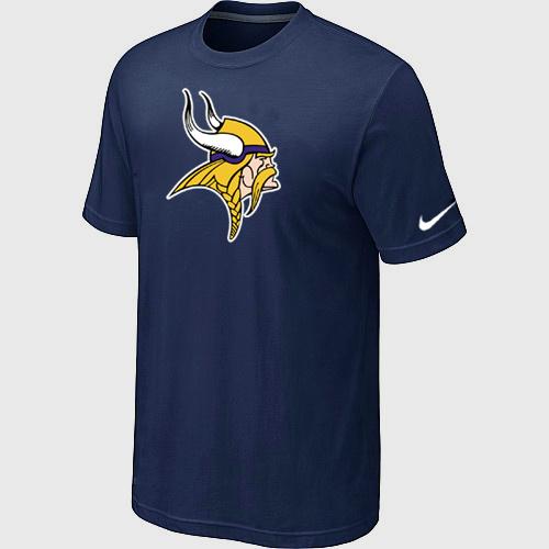 Minnesota Vikings Sideline Legend Authentic Logo Dri-FIT T-Shirt D.Blue Cheap