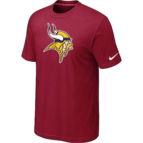 Minnesota Vikings Sideline Legend Authentic Logo Dri-FIT T-Shirt Red Cheap