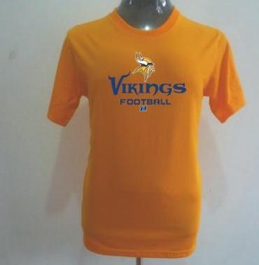 Minnesota Vikings Big & Tall Critical Victory T-Shirt Yellow Cheap