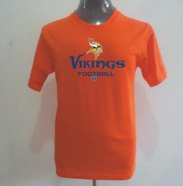 Minnesota Vikings Big & Tall Critical Victory T-Shirt Orange Cheap