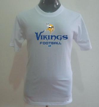 Minnesota Vikings Big & Tall Critical Victory T-Shirt White Cheap