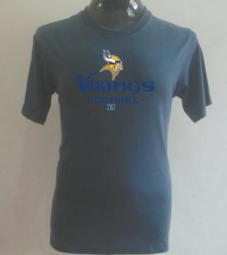 Minnesota Vikings Big & Tall Critical Victory T-Shirt Grey Cheap