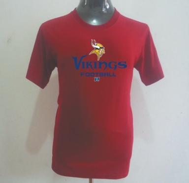 Minnesota Vikings Big & Tall Critical Victory T-Shirt Red Cheap
