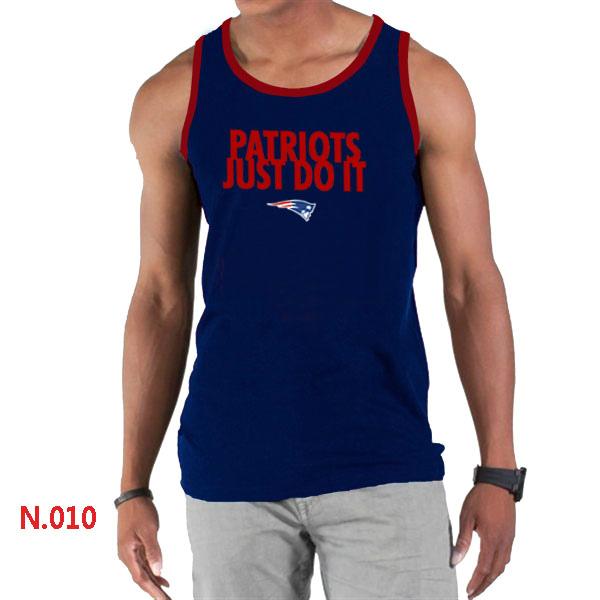 Nike NFL New England Patriots Sideline Legend Authentic Logo men Tank Top D.Blue 3 Cheap