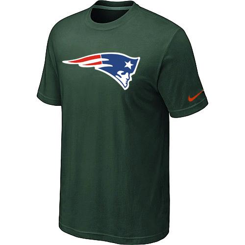 New England Patriots Sideline Legend Authentic Logo Dri-FIT T-Shirt D.Green Cheap
