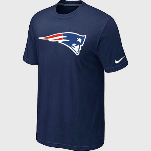 New England Patriots Sideline Legend Authentic Logo Dri-FIT T-Shirt D.Blue Cheap