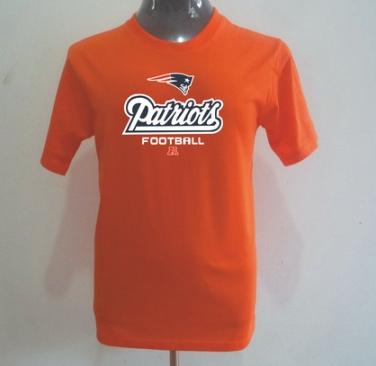 New England Patriots Big & Tall Critical Victory T-Shirt Orange Cheap