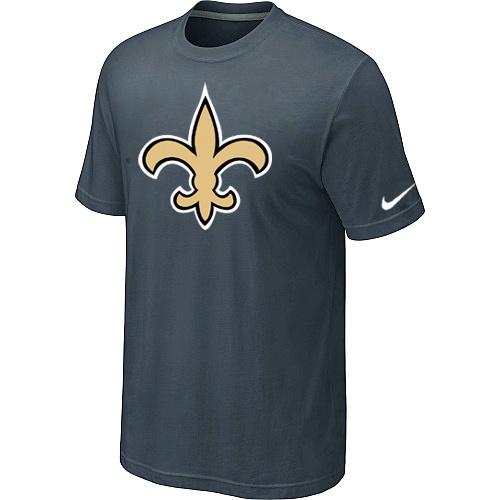 New Orleans Saints Sideline Legend Authentic Logo Dri-FIT T-Shirt Grey Cheap
