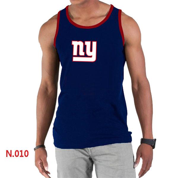 Nike NFL New York Giants Sideline Legend Authentic Logo men Tank Top D.Blue Cheap