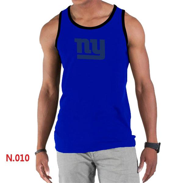 Nike NFL New York Giants Sideline Legend Authentic Logo men Tank Top Blue 2 Cheap
