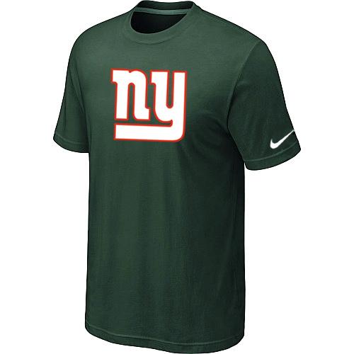 New York Giants Sideline Legend Authentic Logo Dri-FIT T-Shirt D.Green Cheap