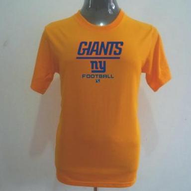 New York Giants Big & Tall Critical Victory T-Shirt Yellow Cheap