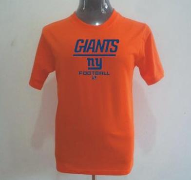New York Giants Big & Tall Critical Victory T-Shirt Orange Cheap
