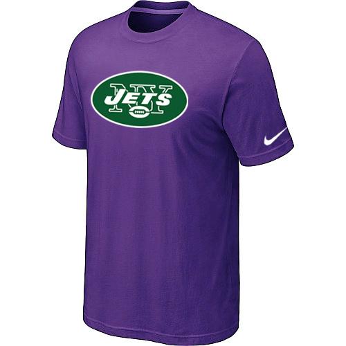 New York Jets Sideline Legend Authentic Logo Dri-FIT T-Shirt Purple Cheap