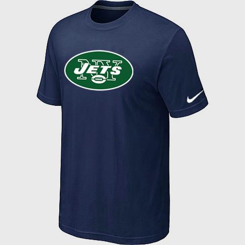 New York Jets Sideline Legend Authentic Logo Dri-FIT T-Shirt D.Blue Cheap