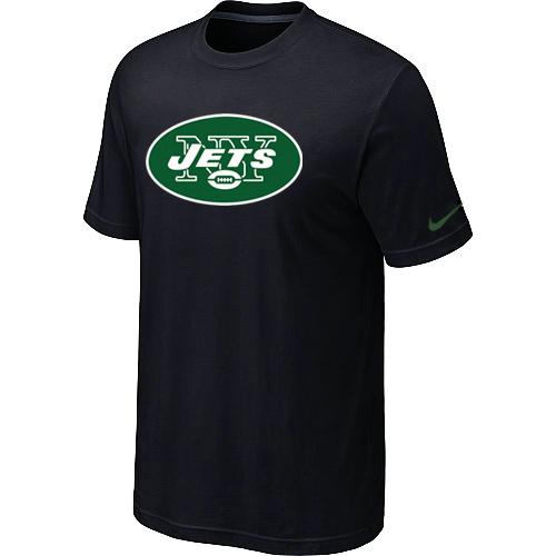 New York Jets Sideline Legend Authentic Logo Dri-FIT T-Shirt Black Cheap