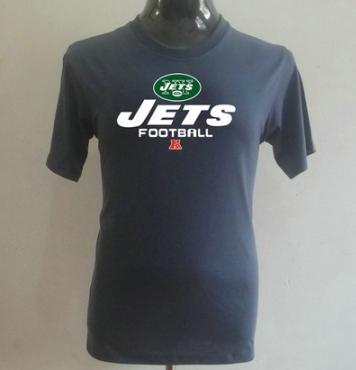 New York Jets Big & Tall Critical Victory T-Shirt Grey Cheap