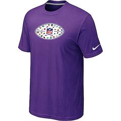 Nike NFL 32 Teams Logo Collection Locker Room T-Shirt Purple Cheap