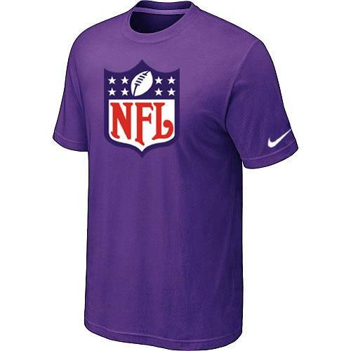 Nike NFL Men's Legend Authentic Logo T Shirt Purple Cheap