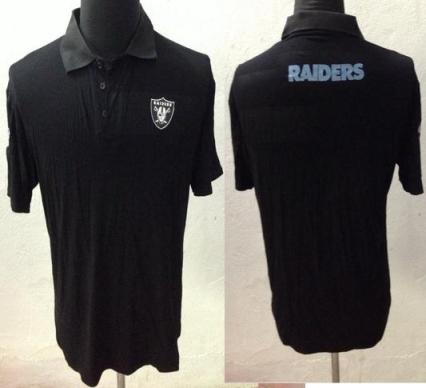 Nike Oakland Raiders Black 2013 Coaches Performance NFL Polo Shirt Cheap