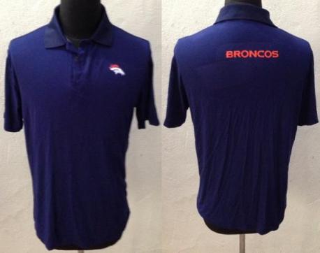 Nike Denver Broncos Purple 2013 Coaches Performance NFL Polo Shirt Cheap