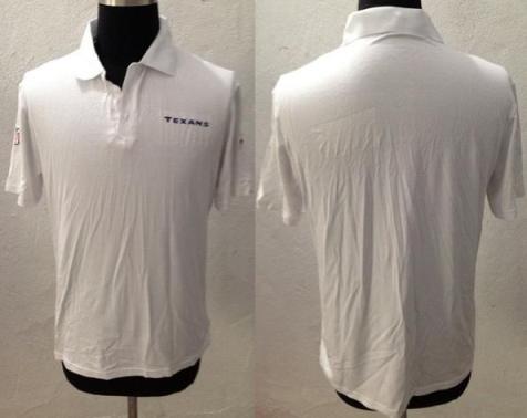 Nike Houston Texans White 2013 Coaches Performance NFL Polo Shirt Cheap