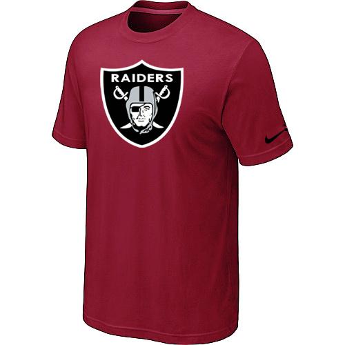 Oakland Raiders Sideline Legend Authentic Logo Dri-FIT T-Shirt Red Cheap