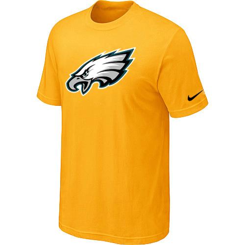 Philadelphia Eagles Sideline Legend Authentic Logo Dri-FIT T-Shirt Yellow Cheap