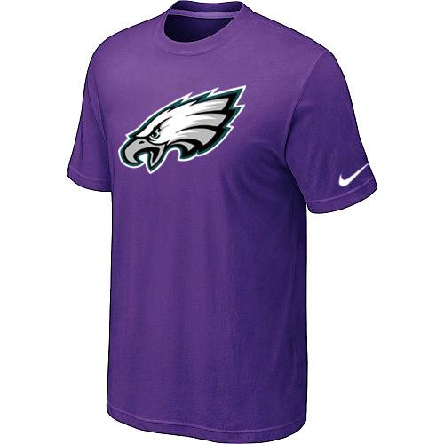 Philadelphia Eagles Sideline Legend Authentic Logo Dri-FIT T-Shirt Purple Cheap